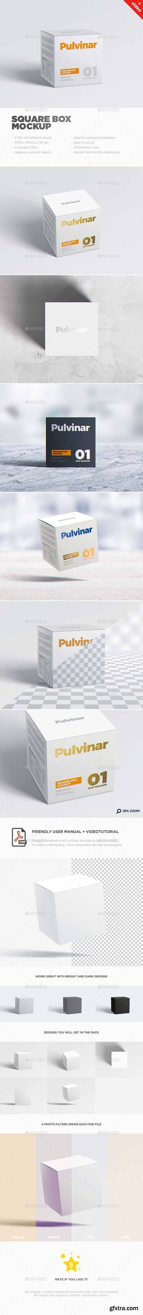 GR - Box / Packaging MockUp - Square 17626055 GR - Box / Packaging MockUp - Square 17626055