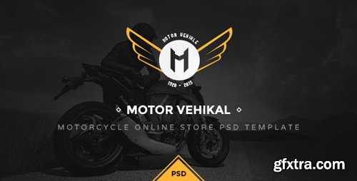ThemeForest - Motor Vehikal - Motorcycle Online Store PSD 13849222