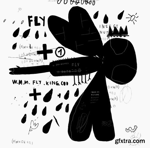 Collection of grunge abstract pattern on a t-shirt image for clothes vector image 25 EPS