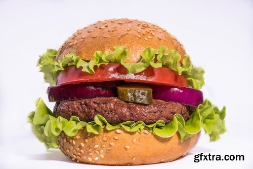 Collection of cutlet grilled meat chops in breadcrumbs 25 HQ Jpeg