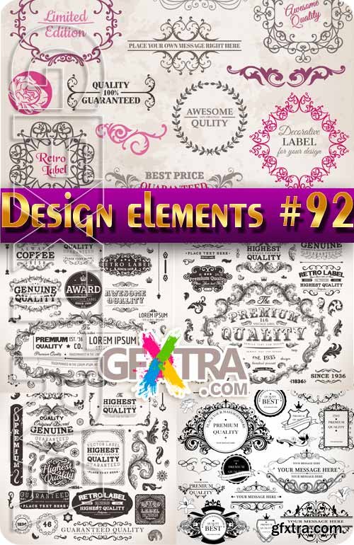 Design element #92 - Stock Vector