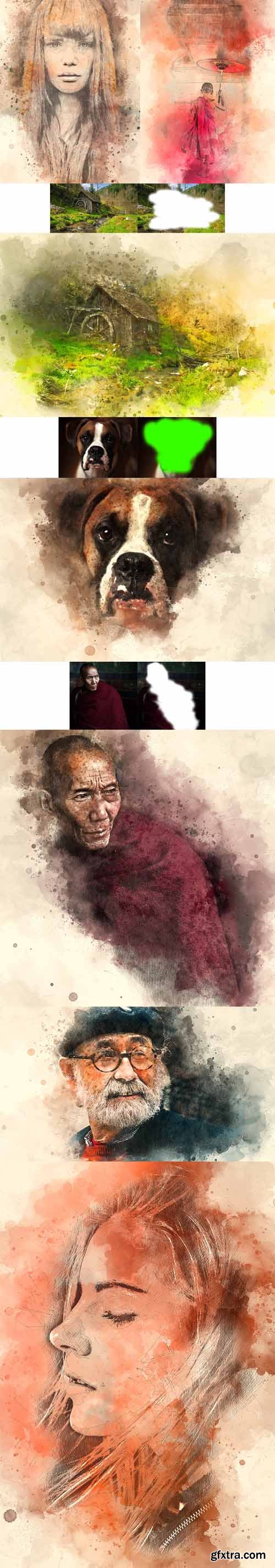 GR - Artist Photoshop Action 19332103