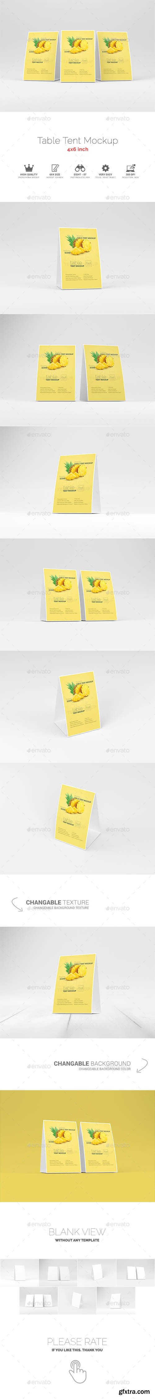 GR - Table Tent Mockup 15449394