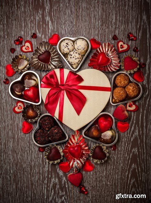Love, Romance, Heart, Gifts - Valentines Day part 3 - Set of 40xUHQ JPEG Professional Stock Images