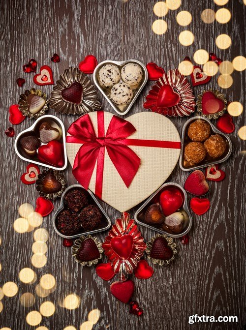 Love, Romance, Heart, Gifts - Valentines Day part 3 - Set of 40xUHQ JPEG Professional Stock Images