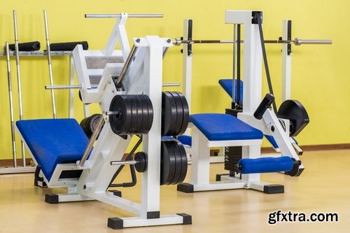 Collection of fitness gym beautiful body muscle girl female male sportsman 25 HQ Jpeg