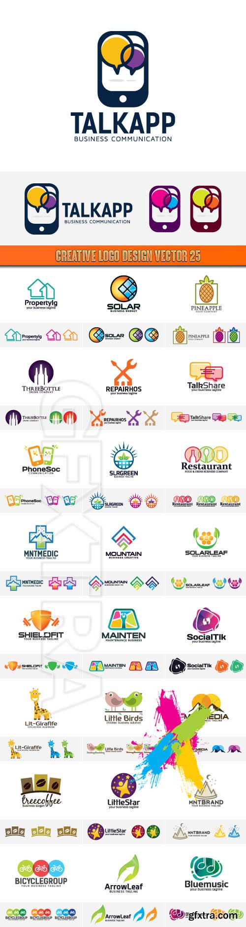 Creative Logo Design vector 25