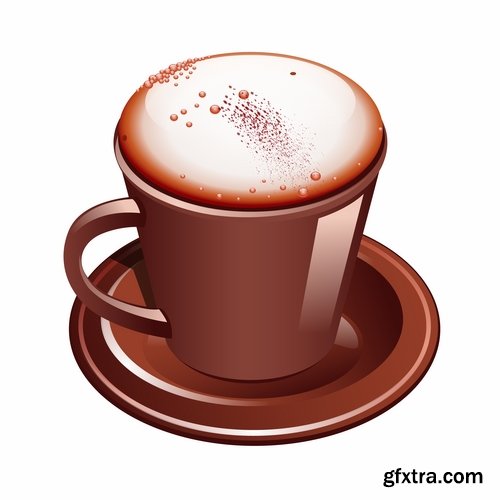 Collection of realistic icon picture food fruit meat milk bottle honey 25 EPS