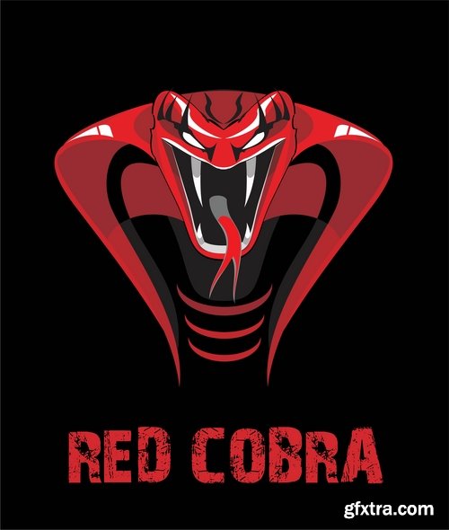 Collection of logo icon trading company mythical animal superhero 25 EPS