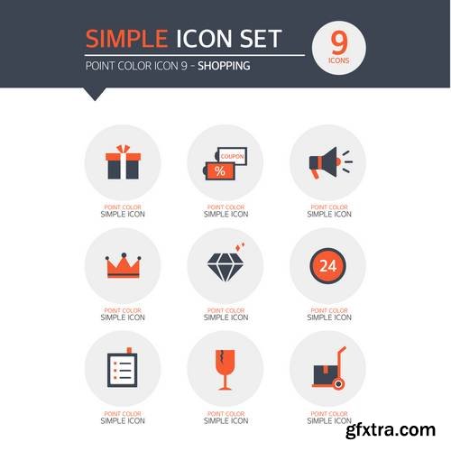 Simple Icons Set 2