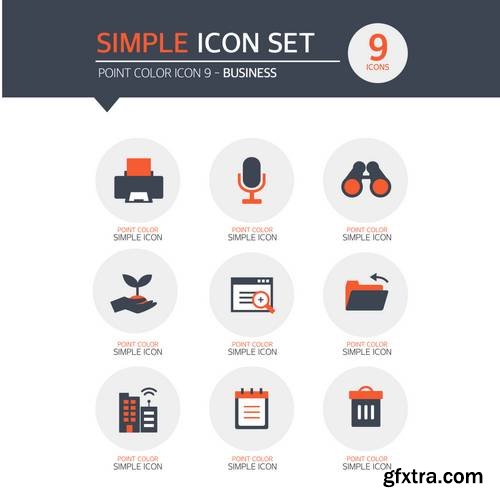 Simple Icons Set 2