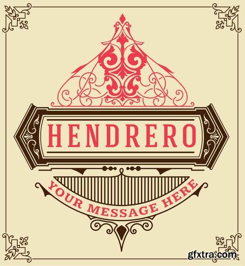 Vintage Frame Template Vintage Frame Template