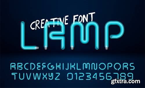 Alphabet Vector Fonts #6, 17xEPS