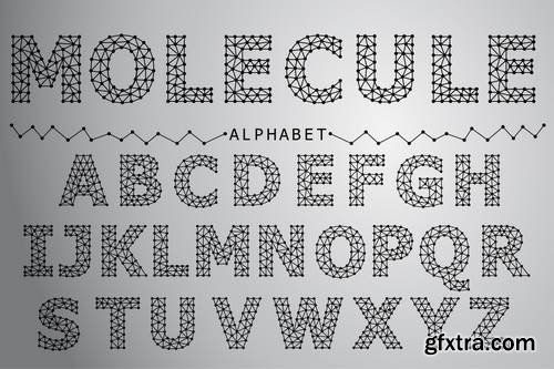 Alphabet Vector Fonts #6, 17xEPS