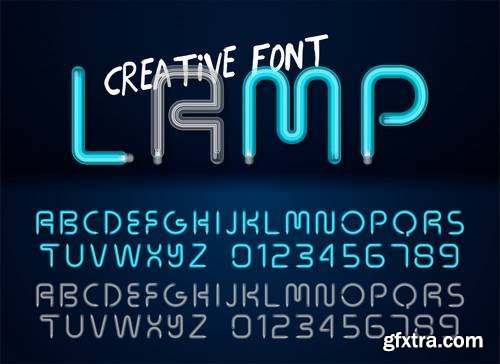 Alphabet Vector Fonts #6, 17xEPS