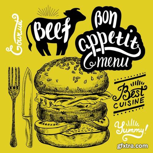 Menu Restaurant - Food Template 2