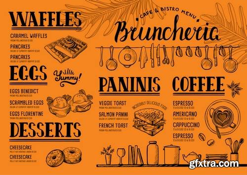 Menu Restaurant - Food Template 2