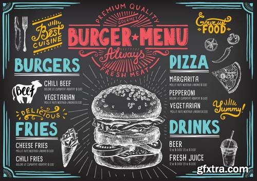Menu Restaurant - Food Template 2