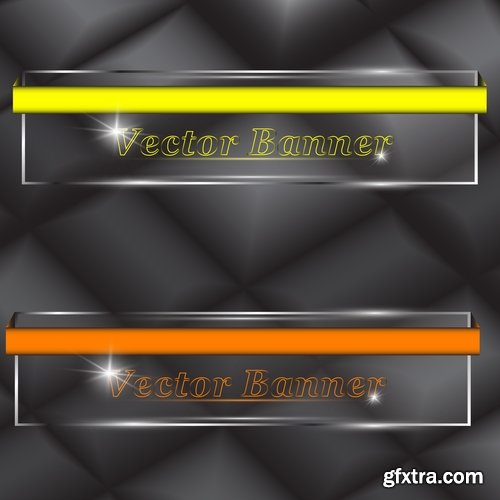 Collection banner button design web site tool key 25 EPS Collection banner button design web site tool key 25 EPS