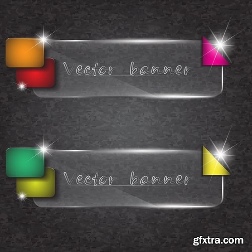 Collection banner button design web site tool key 25 EPS Collection banner button design web site tool key 25 EPS