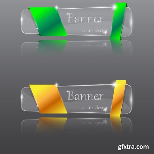 Collection banner button design web site tool key 25 EPS Collection banner button design web site tool key 25 EPS