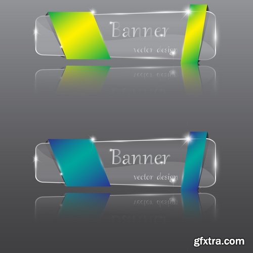 Collection banner button design web site tool key 25 EPS Collection banner button design web site tool key 25 EPS