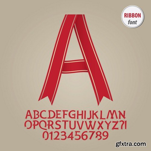 Font collection 1 - 5 EPS