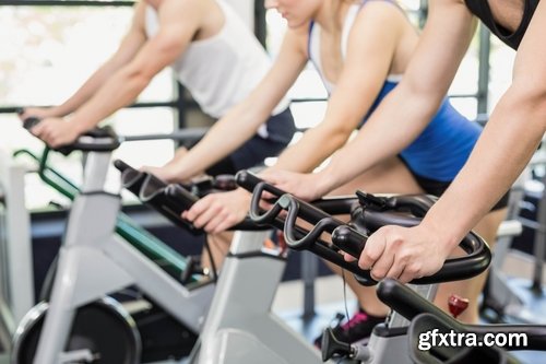 Collection of exercise bike cardio training gym exercise machine 25 HQ Jpeg