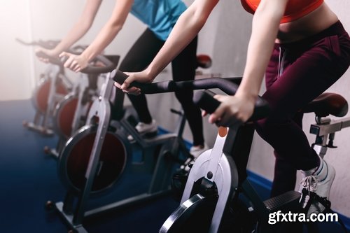 Collection of exercise bike cardio training gym exercise machine 25 HQ Jpeg