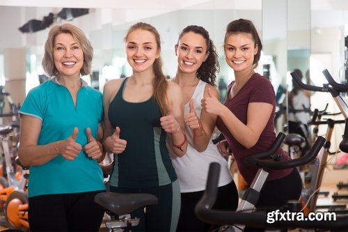 Collection of exercise bike cardio training gym exercise machine 25 HQ Jpeg