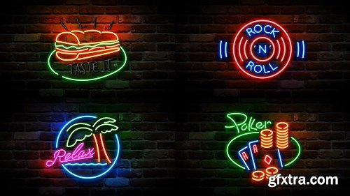 Videohive Easy Neon Lights Maker 14350769