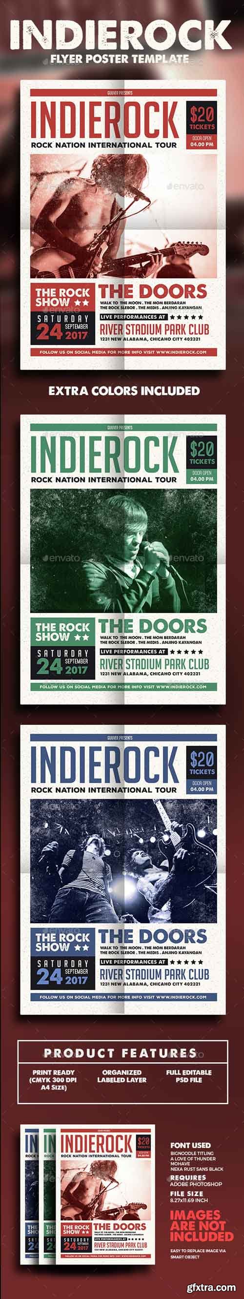 GR - Indie Rock Flyer/Poster 14635588 GR - Indie Rock Flyer/Poster 14635588