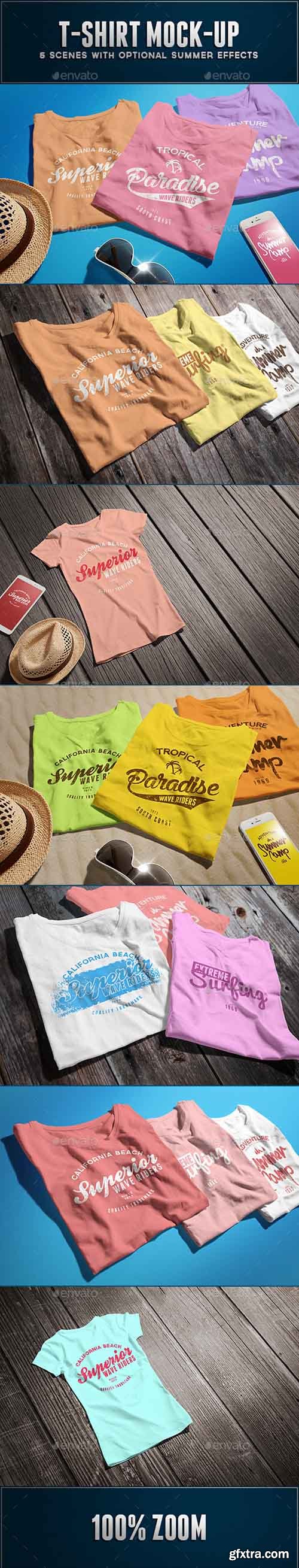 GR - Female T-shirt Mock-up 12717580 GR - Female T-shirt Mock-up 12717580