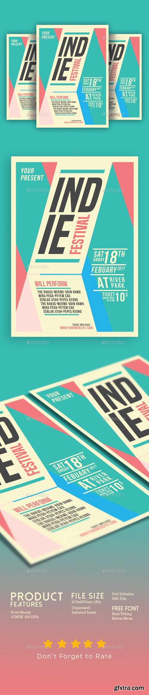 GR - Indie Festival Flyer 19352307 GR - Indie Festival Flyer 19352307