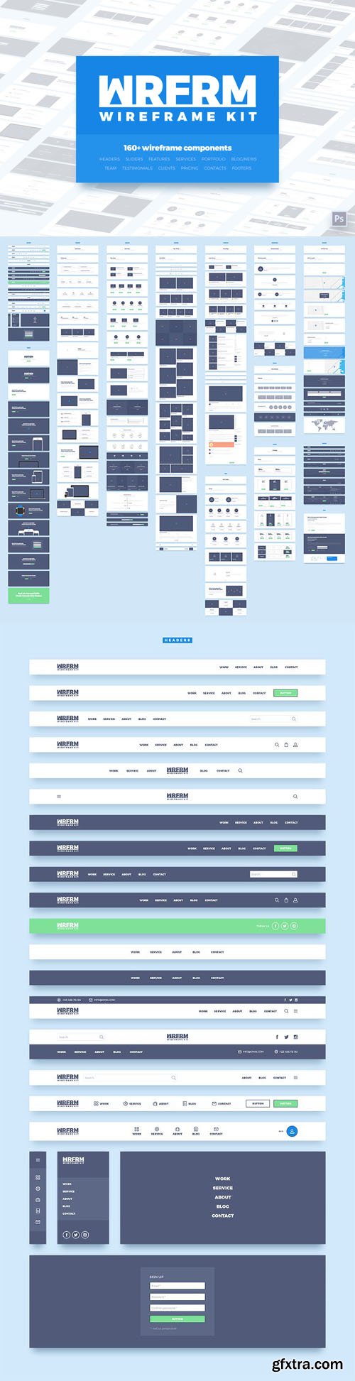 WRFRM – Wireframe Kit WRFRM – Wireframe Kit