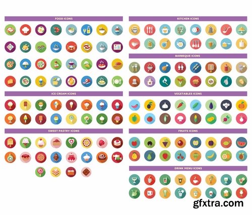 GraphicRiver - Universal Colorful Flat Icons 8471713