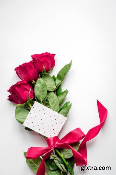 Concept Valentine Day with Flower