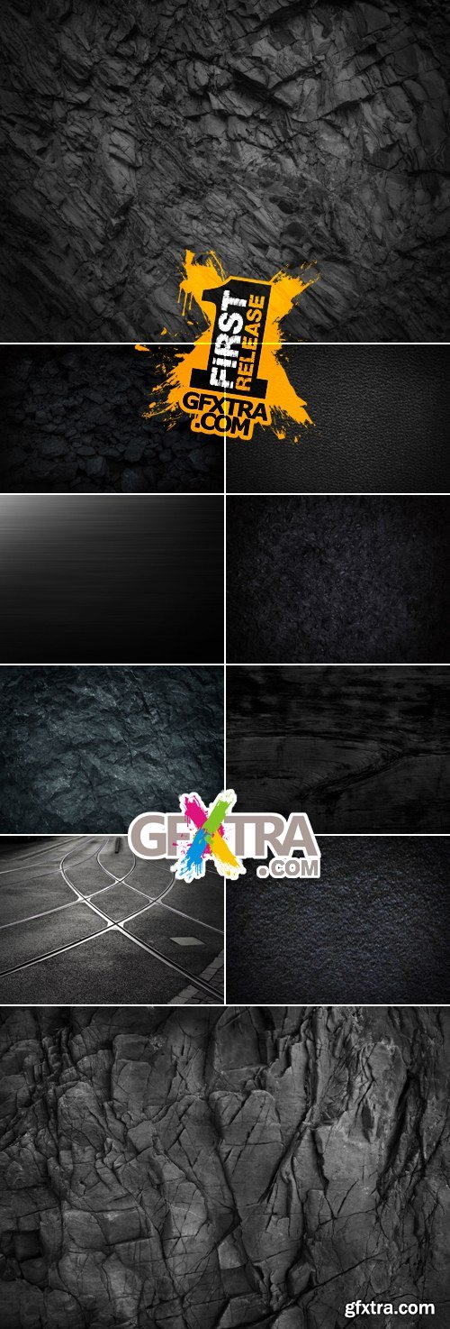 Stock Photo - Black Textures