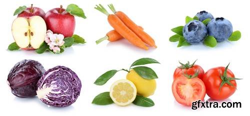 Fruits and Vegetables Isolated