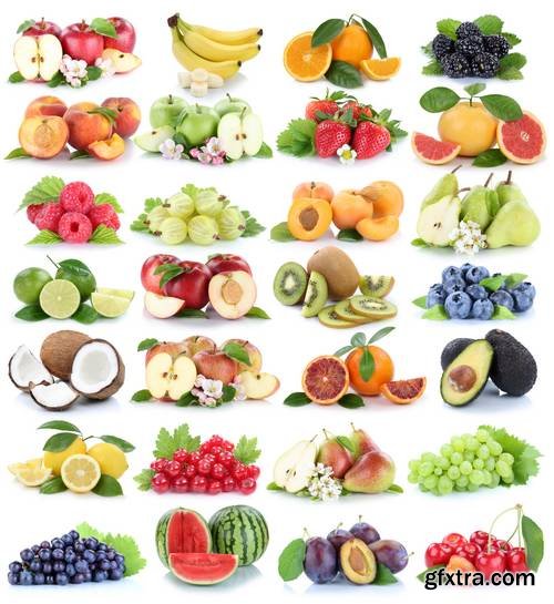Fruits and Vegetables Isolated
