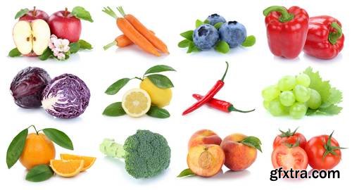 Fruits and Vegetables Isolated