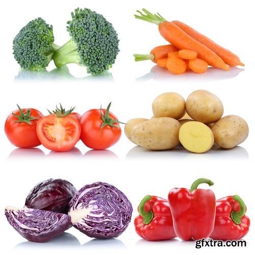 Fruits and Vegetables Isolated