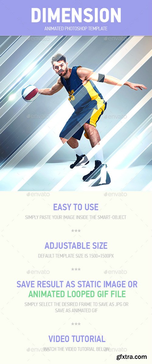 GR - Dimension Animated Photoshop Photo Template 19300275 GR - Dimension Animated Photoshop Photo Template 19300275