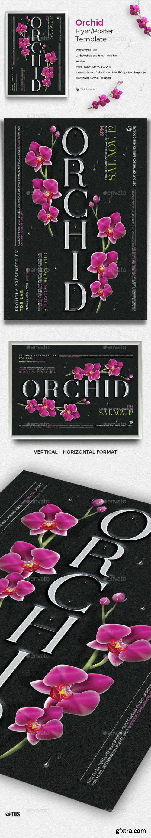 GR - Orchid Flyer Template 19375664
