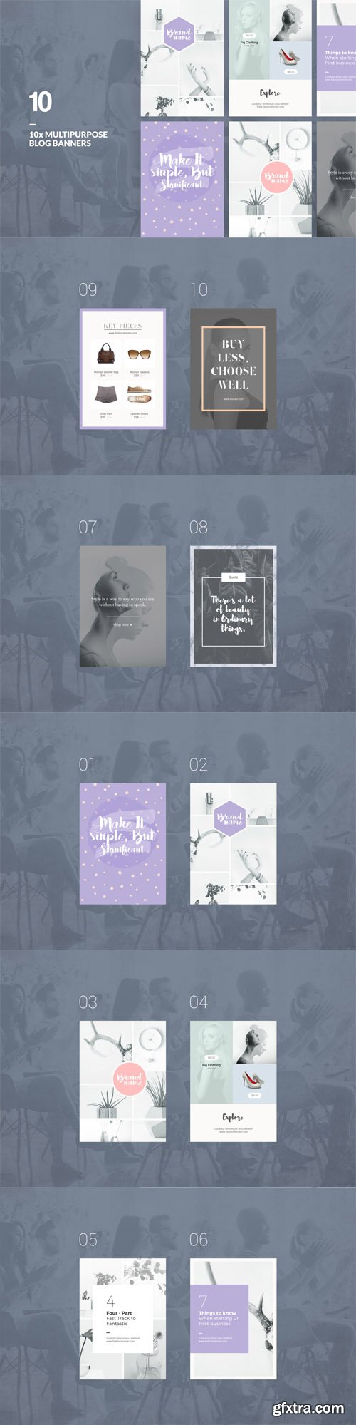 Multipurpose - Blog Banners Pack 2 Multipurpose - Blog Banners Pack 2