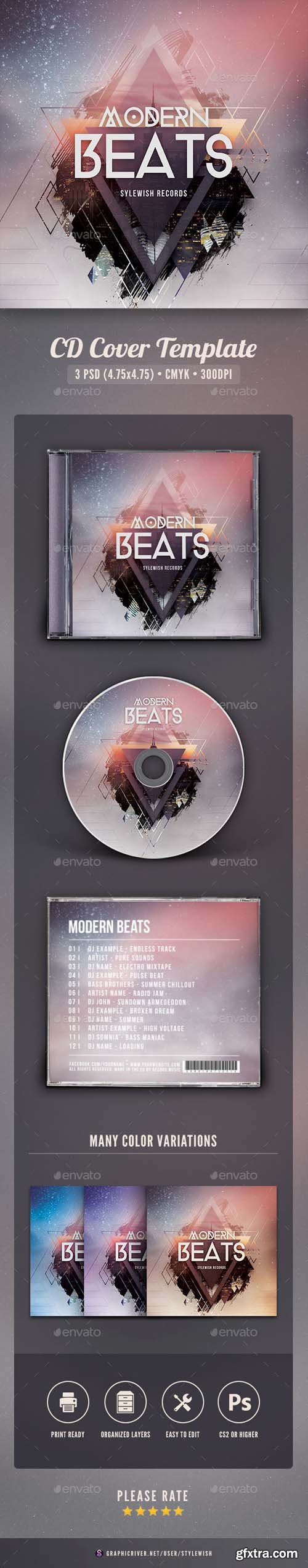 GR - Modern Beats CD Cover Artwork 16142099 GR - Modern Beats CD Cover Artwork 16142099