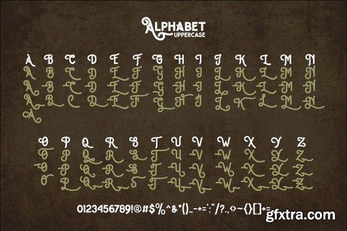 CreativeMarket Hipster Letter + Extras 1177750