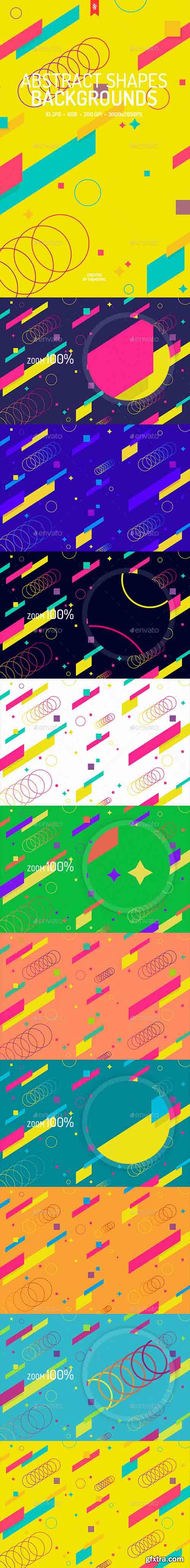 GR - Abstract Shapes Backgrounds 19388379 GR - Abstract Shapes Backgrounds 19388379