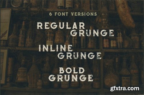 CreativeMarket Octopus - Vintage Style Font 1177961