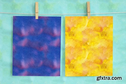 CreativeMarket Watercolor Elements + Free Textures 1229553